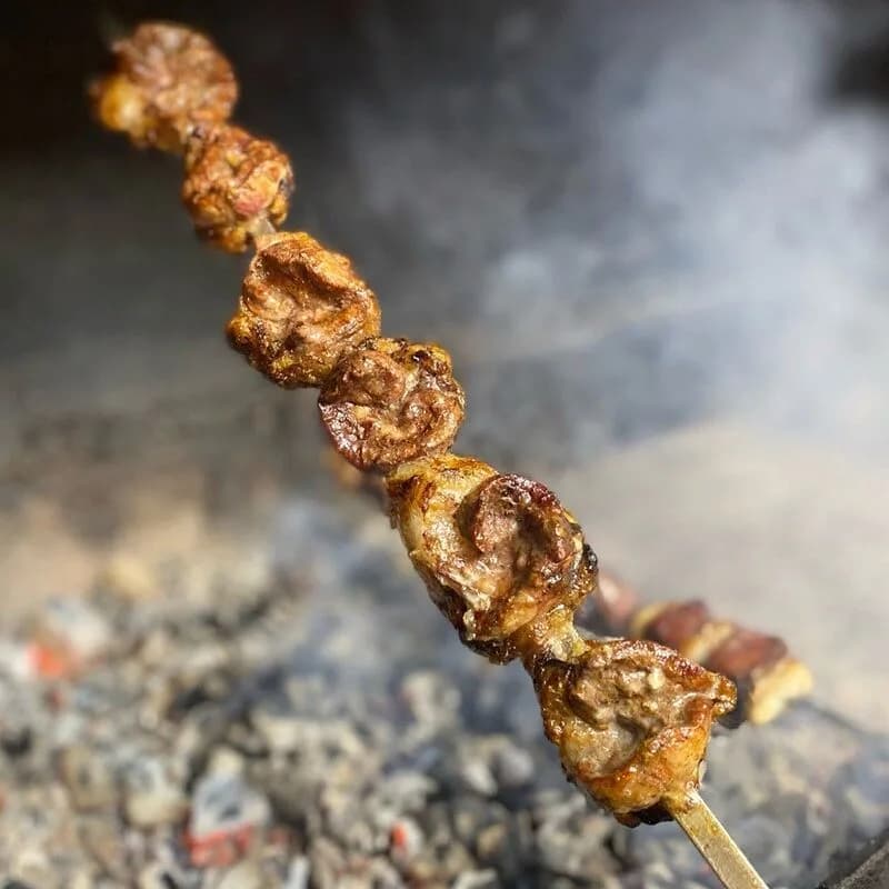 Шашлык из бараньей почки