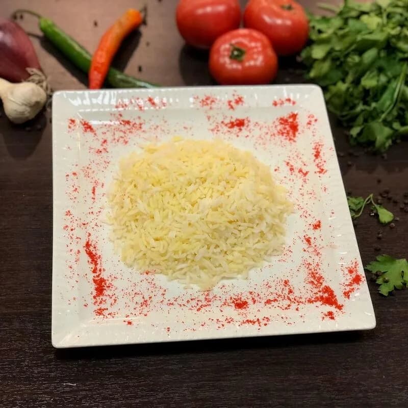 Рис с шафраном