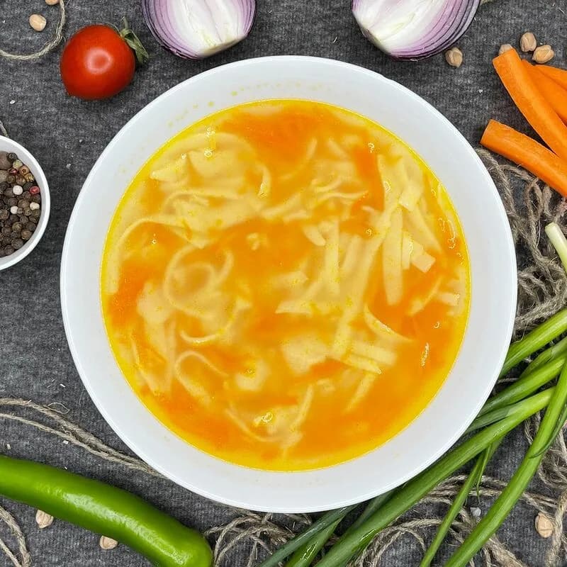 Куриный суп по-домашнему